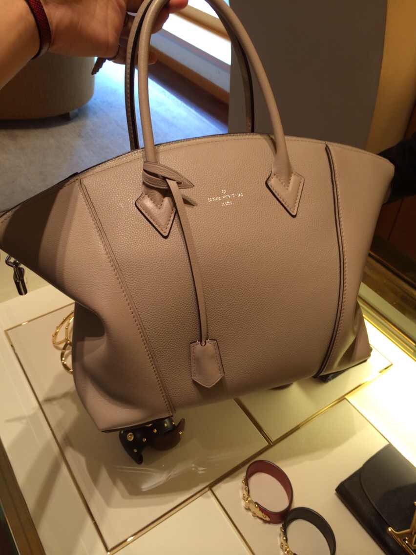 Real Louis Vuitton Lockit Bag M94593 Galet